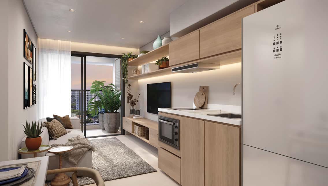 1 Dorm. | 38m² Privativos